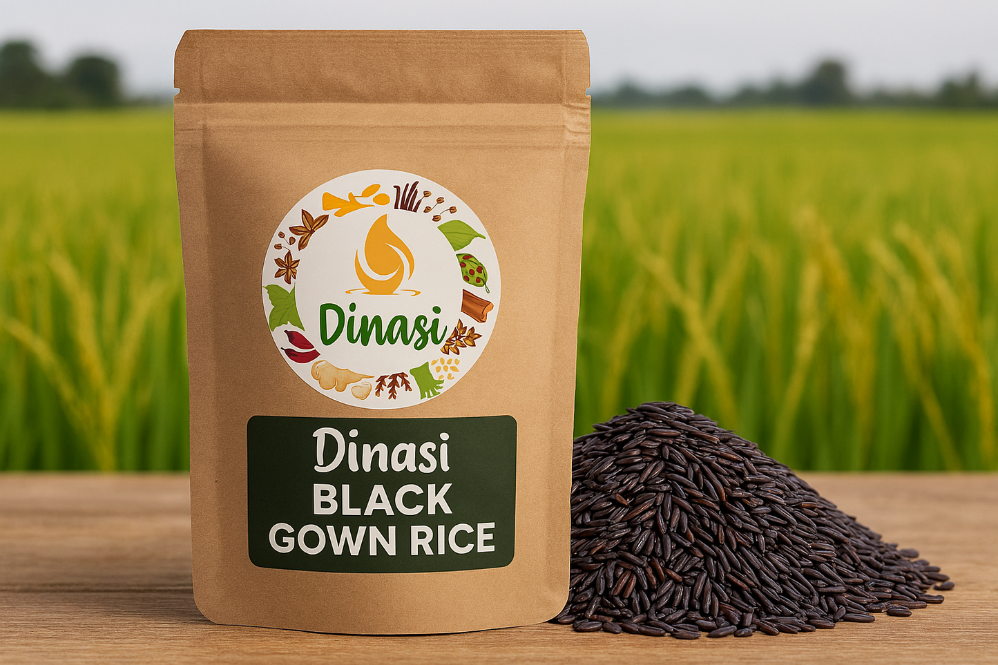 Karuppu Kavuni Rice (Black Gown Rice) 500 Gram