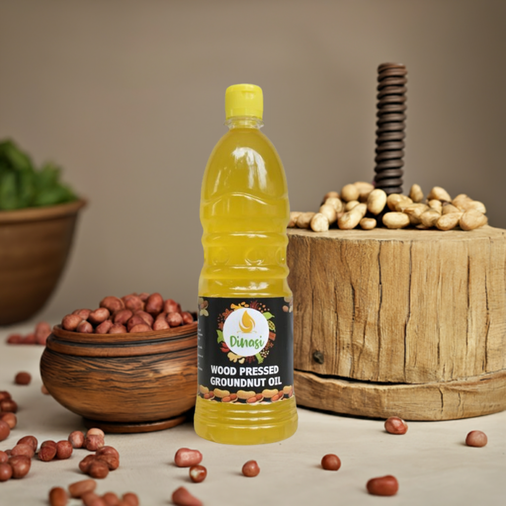 Wood pressed Groundnut Oil