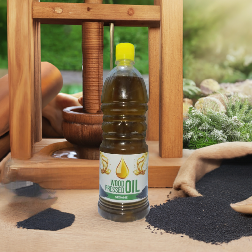 Dinasi Wood Pressed Black Sesame Oil