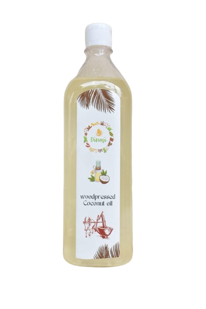Wood Pressed Coconut Oil.